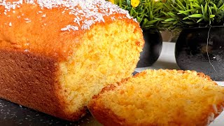 The famous orange cake that melts in your mouth  Easy and fast recipe [upl. by Aikahs]