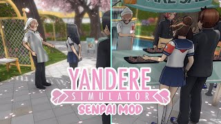 MatchmakingAmao Odayaka amp Uekiya Engeika test  YandereSimulatorSenpai YandereMod [upl. by Erinna]