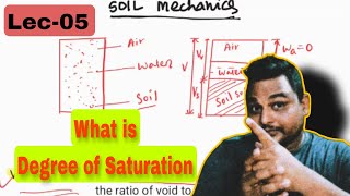 Degree of Saturation ☝️ Soil Mechanics notes  Lec০5👋 easycivilassam soilmechanics civil [upl. by Manly]