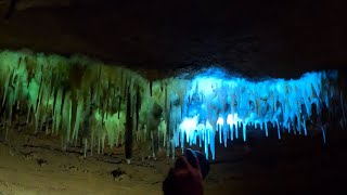 Glowing Crystals Inside a Gated Cave [upl. by Arej567]