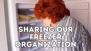 Sharing Our Freezer Organization [upl. by Aihtebat]