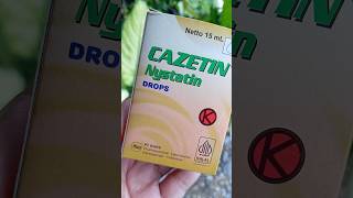 Obat jamuran cazetin nystatin nistatindrop [upl. by Cosette]