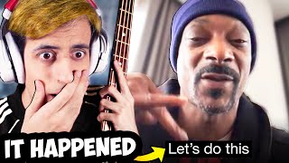 Snoop Dogg RAPPED with Me and my BASS [upl. by Catt336]