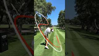 Joaquin Niemann golf swing on Shot Tracer app 🔥 [upl. by Zippel764]