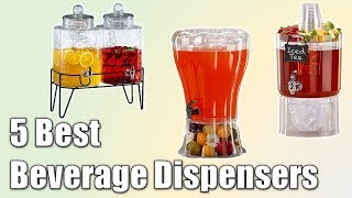 The Best Beverage Dispensers  Top 5 Beverage Dispensers [upl. by Novad]