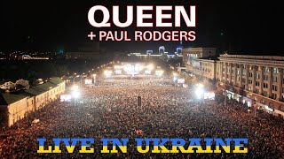 Queen  Paul Rodgers Live In Ukraine 2008 YouTube Special Raising funds for Ukraine Relief [upl. by Hesketh]