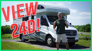 What a View 2024 Winnebago View 24D Class C Motorhome Tour  Beckleys RVs [upl. by Ardnasirk136]