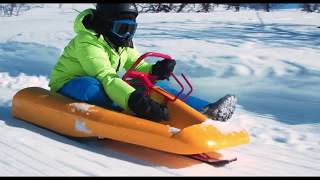 Enjoy liftbased sledding near Geilo in Norway  Dagali Fjellpark [upl. by Gorden]