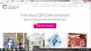 How to create a Visual QR Code  Visualead [upl. by Cherice]