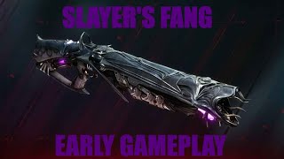 D2 REVENANT ACT 3 EXOTIC WEAPON LEAKED SLAYERS FANG [upl. by Hesky]