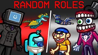 INSANE Random Roles Mod in Among Us [upl. by Joleen]