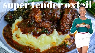 BEST OXTAIL YOU WILL EVER HAVE  OXTAIL RECIPE  KALUHIS KITCHEN [upl. by Cirdet221]