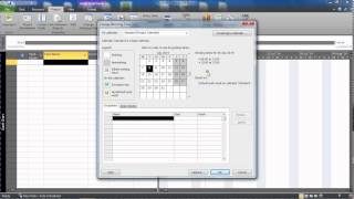 Change Project Working Week in MS Project [upl. by Ennaear404]