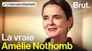 Loin de son personnage médiatique Amélie Nothomb se livre sur son quotidien et sa vision du monde [upl. by Eirrol723]