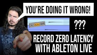 How to Record Without Latency in Ableton Live [upl. by Nohsed963]