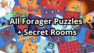 ALL Forager Puzzles  Secret Rooms [upl. by Simsar]