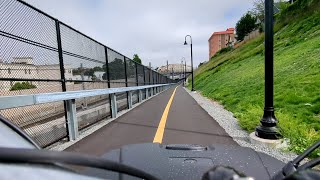 Riding the Somerville Community Path Extension June 2023 [upl. by Ibbob574]