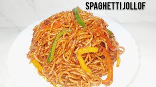 How To Prepare Spaghetti Jollof [upl. by Ehman708]