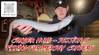 Conger hunt  session 5  Fishing for Mersey congers [upl. by Anayk]