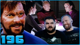 First Contact TNG S4E15  Star Trek Journey 196 [upl. by Arocat]