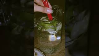 Viral made Detox water 🥤 cucumber lemon  seeds music song detox KHANZADDIZADDI [upl. by Harbed524]