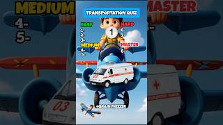 Transportation Quiz Can You Name These Means Of Transport quiz trivia [upl. by Nyliac]