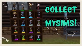 How to Collect MySims Trophies Sims 4 Collection Guide [upl. by Yttam]