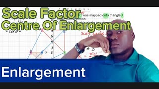 Transformation Enlargement Scale Factor and Centre of Enlargement dellymathsconcepts cxcmaths [upl. by Neva]