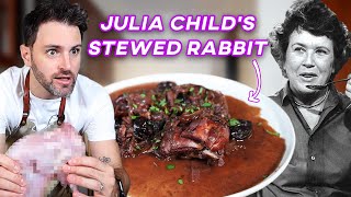 Fatally Attracted to Julia Childs Stewed Rabbit [upl. by Eniawd]