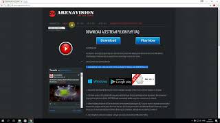 Arenavision Tutorial  Free Football and NBA [upl. by Aihsetan289]