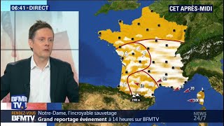 Météo un dimanche printanier au nord instable au sud [upl. by Fayina]