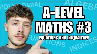 ALevel Maths Equations and Inequalities  Simultaneous Equations Inequality Regions and Graphs [upl. by Nalor]