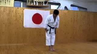 Naka Tatsuya 7Dan JKA Tekki Shodan [upl. by Errecart]