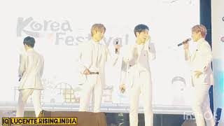 IN2IT INDIA TOUR KOREA FESTIVAL MUMBAI BTS IDOL COVER DANCE [upl. by Eisac]