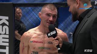 Daniel Rutkowski brutalnie znokautował rywala  KSW 64 [upl. by Arhat]