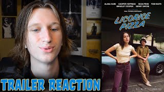 Licorice Pizza 2021  Trailer Reaction  New PTA Movie [upl. by Neelcaj]