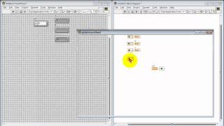 NI LabVIEW Global variables [upl. by Atronna]