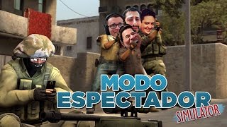 CS GO com os Ninjas  Simulador de Espectador [upl. by Anaujik615]