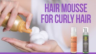 5 Best Hair Mousse for Curly Hair [upl. by Atiuqad401]