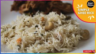 Quick amp Flavourful Ghee Rice Recipe My way [upl. by Elockin969]