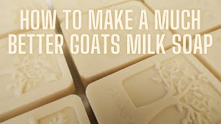 Goat Milk Soap Without Lye How To Make Homemade Goat Milk Soap With No Lye [upl. by Clarita]