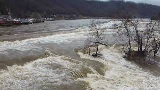 Kanawha Falls West Virginia after a lot of rain [upl. by Iht]