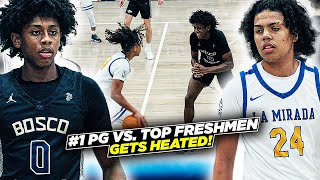 1 Freshman vs The 1 Sophomore PG Got HEATED [upl. by Honoria]