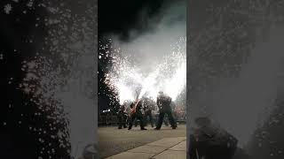 SaintJeandeLuz  Les Tambours de feu de Deabru Beltzak pour le final des Fêtes de la Saint Jean [upl. by Namie]