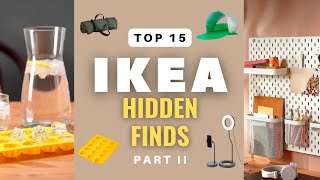 IKEA Top 15 Hidden Finds II Transform Your Living with These Ingenious Home amp Organization Products [upl. by Vedis365]