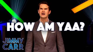 Jimmys Guide To Accents  Jimmy Carr [upl. by Yotal200]