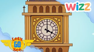 LetsGoSee  Explore London Subtitled  Full Episode  Travel  Cartoons for Kids  Wizz [upl. by Ydur]