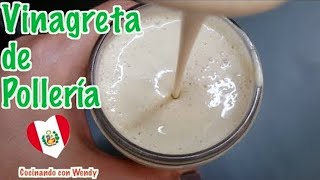 Receta Vinagreta De Polleria Lista en 1 Minuto [upl. by Norok]