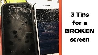 3 Things To Do After Breaking A Smartphone Screen [upl. by Richy732]