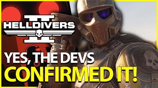 Helldivers 2 Devs Just Confirmed It amp NEW Stats Given [upl. by Ainej]